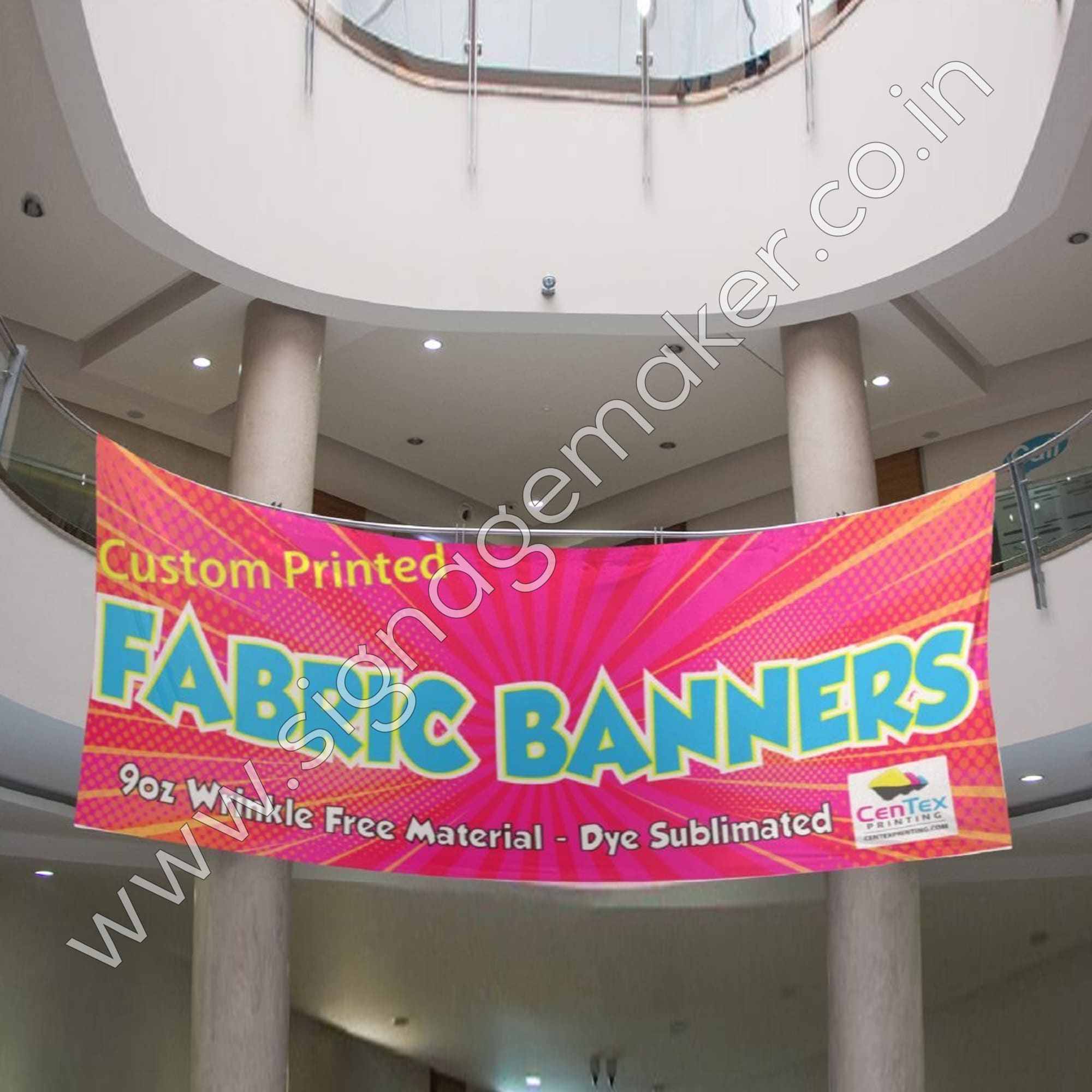 Custom Fabric Banner & Printing Services for Events & Promotions